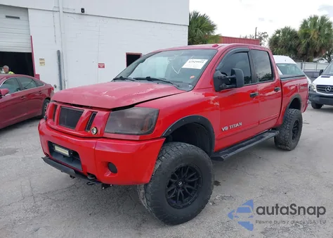2011 Nissan Titan Pro-4X из США, поврежденный, VIN 1N6BA0EC9BN315665